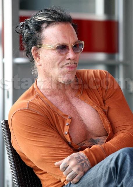 mickey rourke young. Mickey Rourke Takes Back Comments About New Film