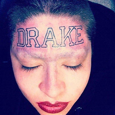 Drake Flabbergasted By Woman Who Had His Name Tattooed On Her Head